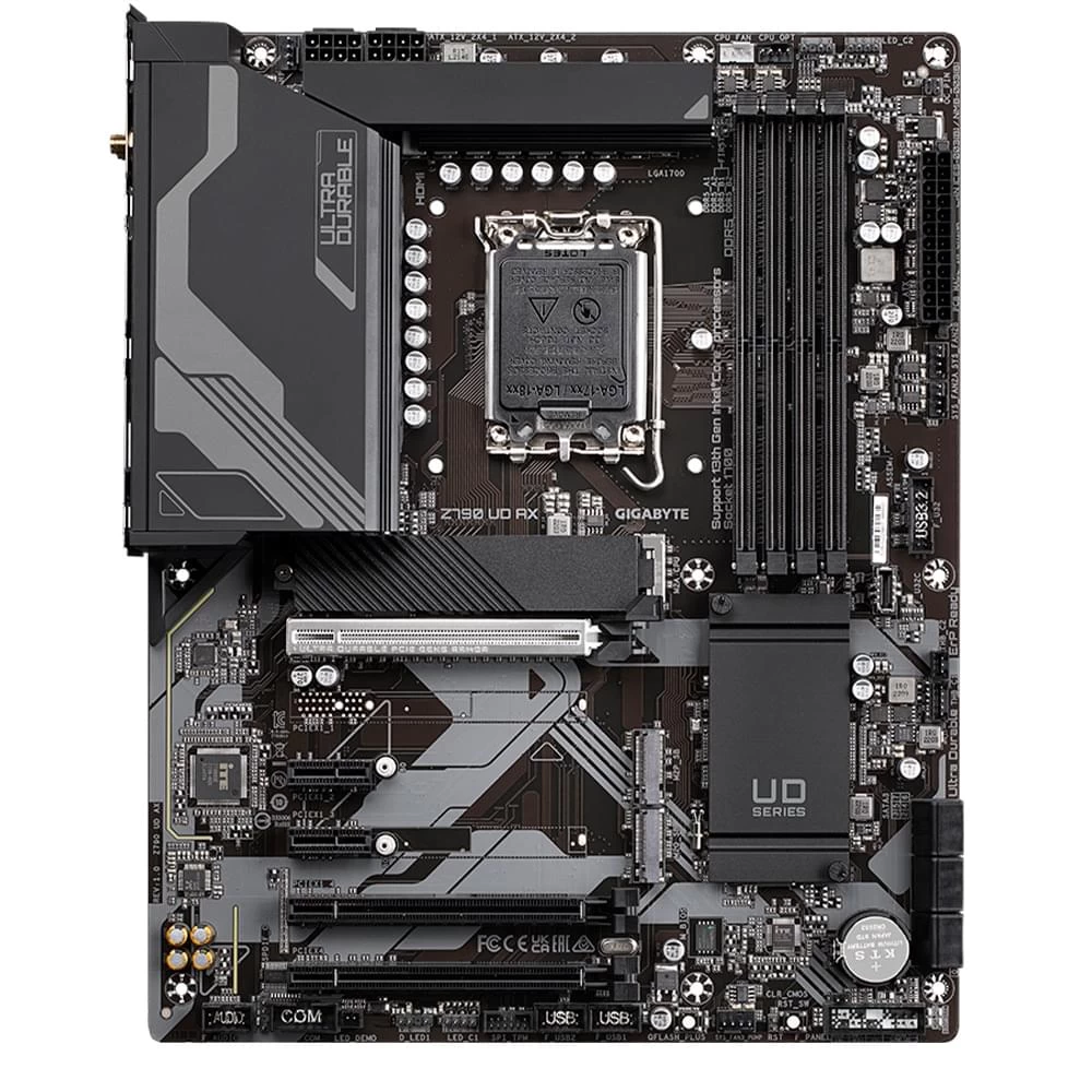 Мат.плата Gigabyte Z790 D, 4DDR5, MB Socket1700, ATX, iZ790 (HDMI+DP), 4DDR5, 3PCIx16, 2PCIx16, 2PCIx1