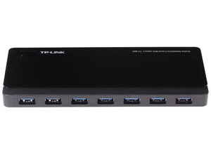 Расширитель USB Хаб Tp-Link UH720 <7-портовый концентратор USB 3.0 с 2 заряжающими портами, адаптер