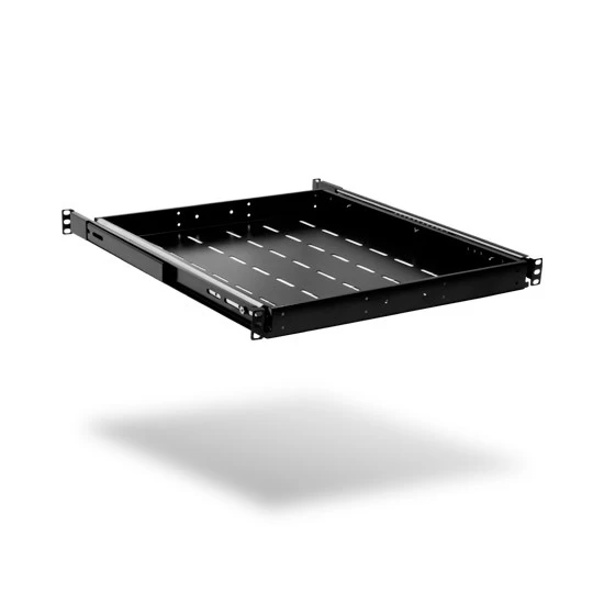 Полка выдвижная, SHIP, 700235100, 440х350х44 мм, (Для 600-800 мм напольных шкафов), Чёрный