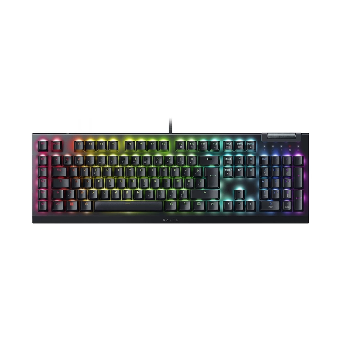 Клавиатура, Razer, BlackWidow V4 X, RZ03-04702500-R3R1, Игровая, Механические переключатели Razer Yellow Mechanical Switch, Подсветка: Razer Chroma™ R