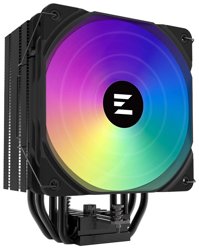Кулер для процессора, Zalman, CNPS9X PERFORMA PLUS ARGB BLACK, 120 мм, 600–2000 RPM, ~69 CFM, ~29.7 dB, 4-pin PWM, ARGB, 122×77×157 мм, Чёрный