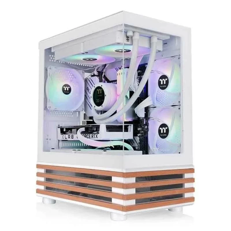 Ryzen 5 7500F/ B650M WiFi ICE/ Вод,охл LM240 WH/ 32 Gb DDR5 (16+16)/ 1 TB NVMe/ RTX5060 Ti 8 Gb Gigabyte/ View 170 WS ARGB Snow/ 850W