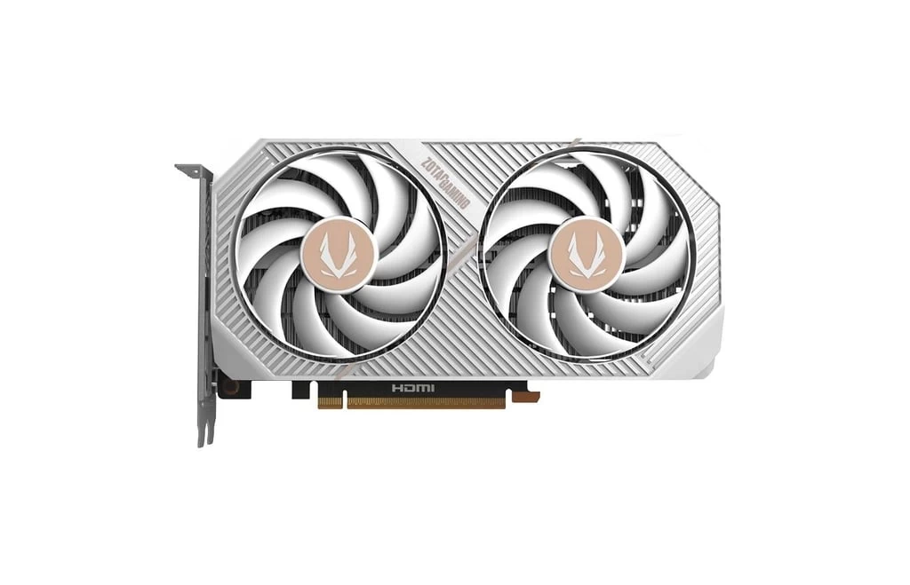 Видеокарта 8 Gb ZOTAC RTX 5060 TWIN EDGE WHITE OC , 8 GB ,GPU NVIDIA, CO ED HDMI/3DP,GDDR7/128-bit, [ZT-B50600Q-10M]