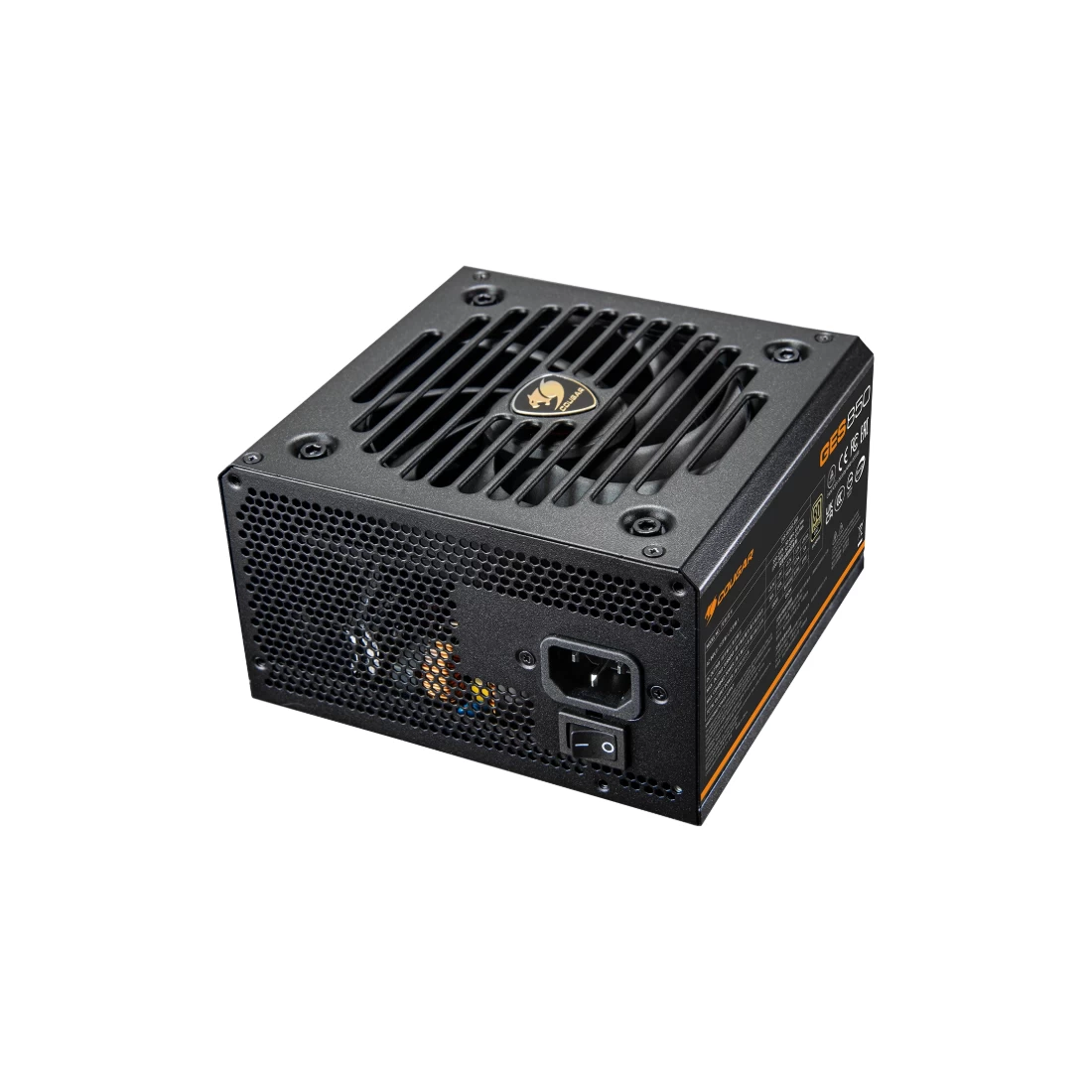 Блок питания, Cougar, GR 750, 750W, ATX 3.1, APFC, GOLD, 20+4 pin, 2*4+4pin, 6*Sata, 2*Molex, 2*PCI-E 6+2 pin, 1*12V-2x6, Вентилятор 12 см, Модульный,