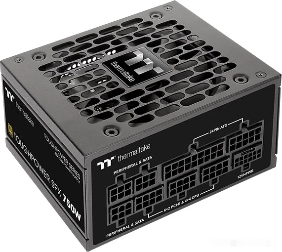 Блок питания, Thermaltake, Toughpower GT 750W Gold, PS-TPT-0750FNFAGE-3, 750W, ATX 3.1, Gold, APFC, 20+4pin, 2*4+4pin, 6*Sata, 4*Molex, 4*PCI-E 6+2pin