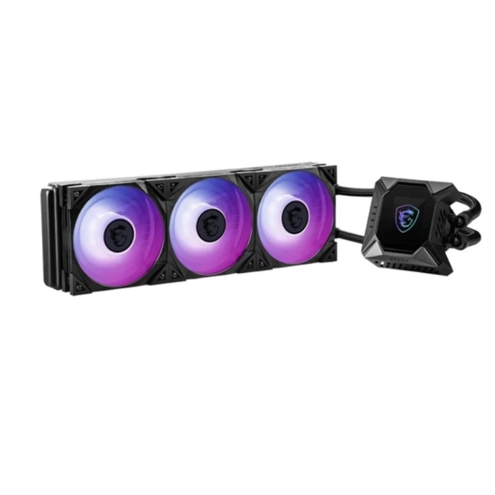 Водяное охлаждение для CPU MSI MPG CORELIQUID K360. НЕ ДЕРЖИТ S-1700 , 4pin, Fan 3x120см, ARGB