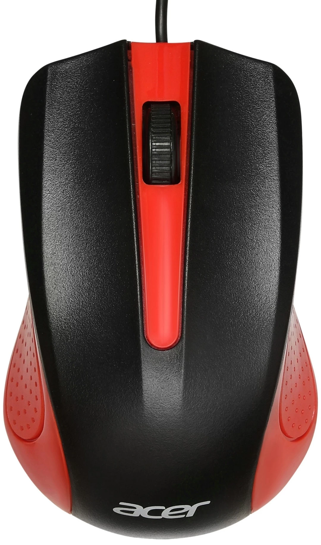 Мышь Acer OMW012 черный/красный оптич. 1200dpi USB 3but (ZL.MCEEE.003)