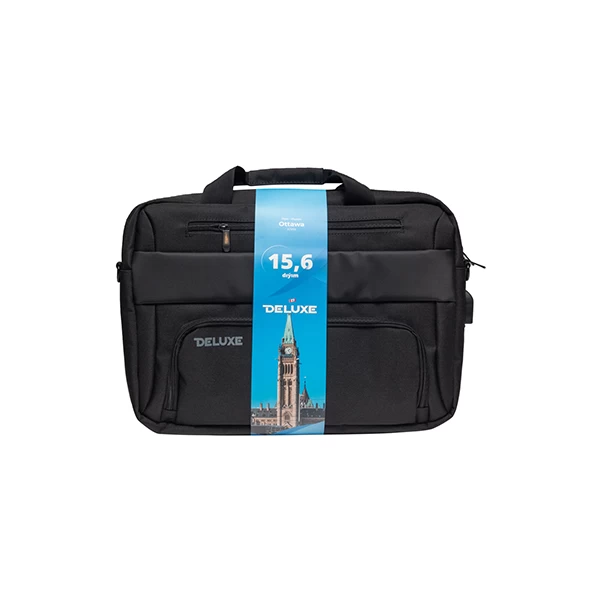 Сумка для ноутбука, Deluxe, Ottawa 15.6" (A7919), 15.6", Лёгкая, Усиленные ручки, Внешнее отделение