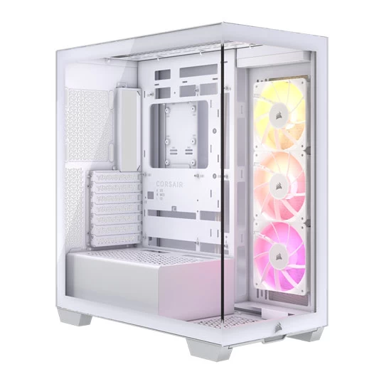Корпус Corsair 3500X ARGB Mid-Tower PC Case - White/CC-9011279-WW