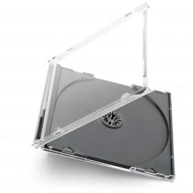 Футляр для диска DVD 14мм/4/чёрный