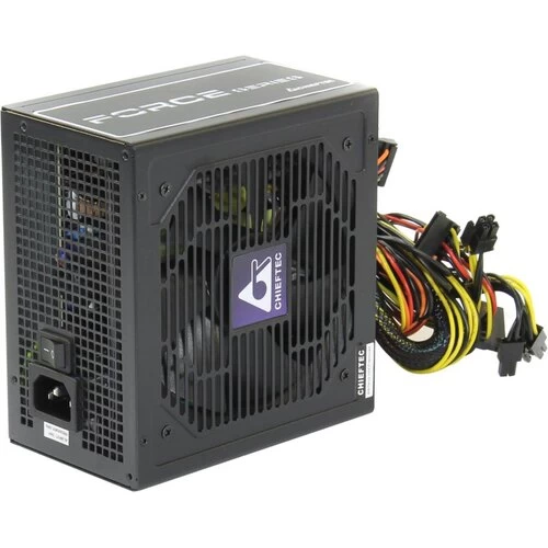 Блок питания Chieftec Force CPS-500S, 500W, ATX, 80+ Bronze, non-Modular, 24pin, 4 x SATA, 2 x Molex, 8pin PCIe(6+2) x 2, 8pin EPS(4+4) x 1, Вентилято