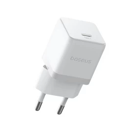 Адаптер питания, Baseus, Palm (P10111605213-00), 1C, 30W, Белый