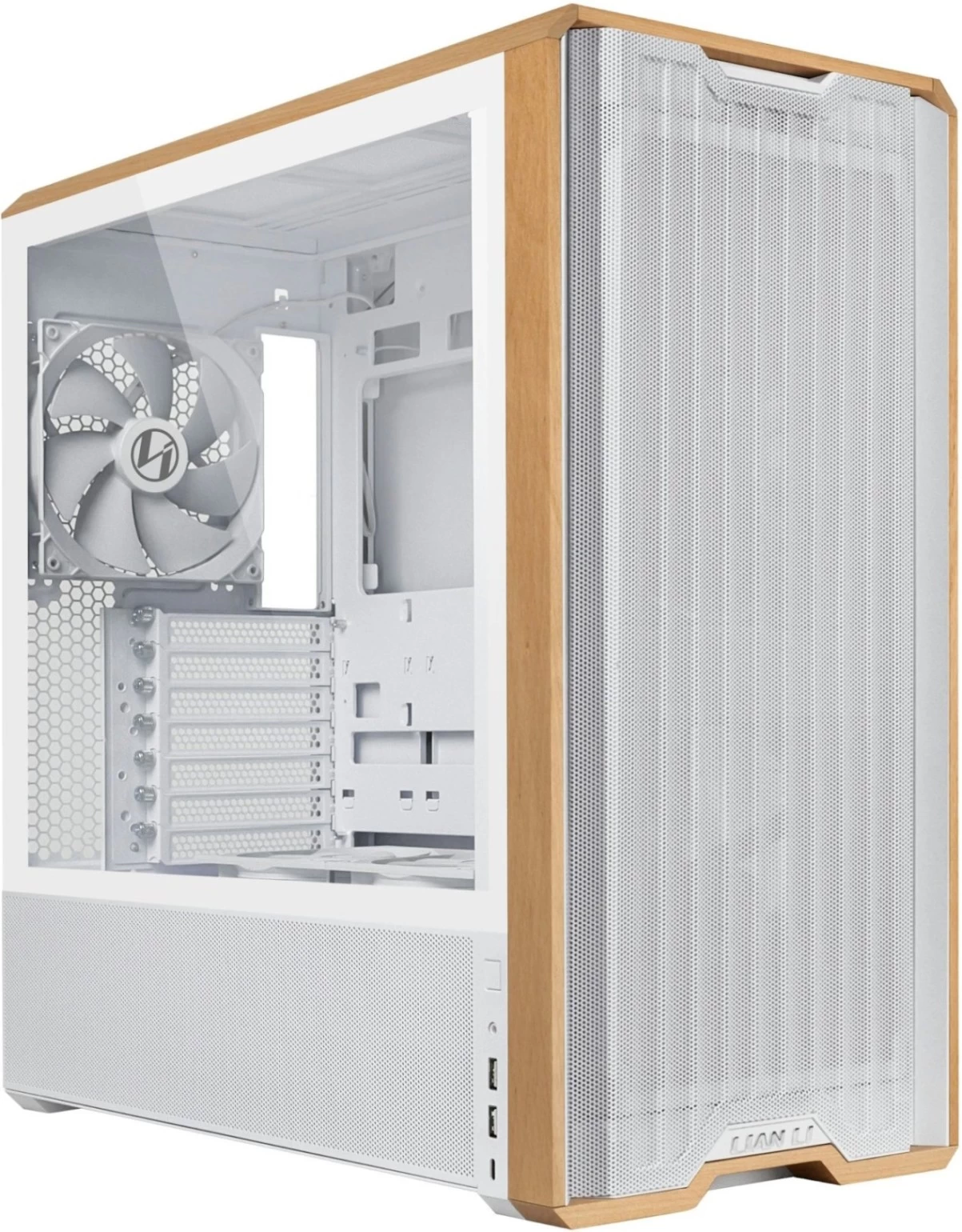Корпус Lian Li Lancool 217 White EEB/E-ATX/ATX/mATX/ITX G99.LAN217W.00 2xUSB3.0, Type-C
