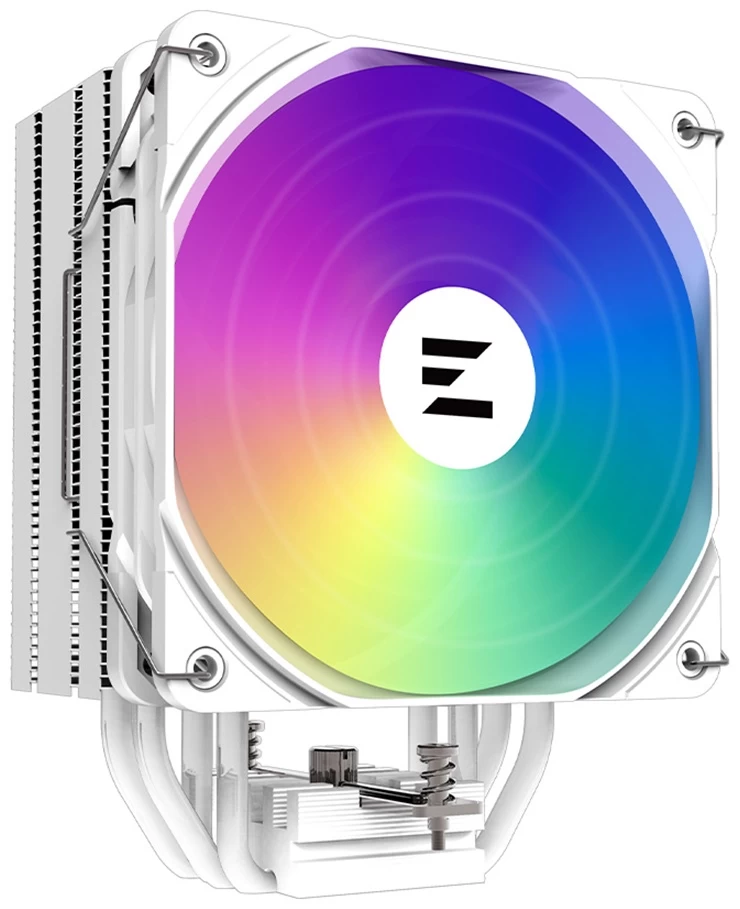 Кулер для процессора, Zalman, CNPS9X PERFORMA PLUS ARGB White, 120 мм, 600–2000 RPM, ~69 CFM, ~29.7 dB, 4-pin PWM, ARGB, 122×77×157 мм, Чёрный