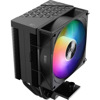 Вентилятор для процессора PCCooler R300 ARGB BK TDP 150W, 4-Pin PWM + Подсветка 3-Pin 5V ARGB, 650~2