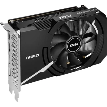 Видеокарта 8 Gb MSI RTX 4060 AERO ITX 8G OC, 8G GDDR6 128-bit HDMI 3xDP