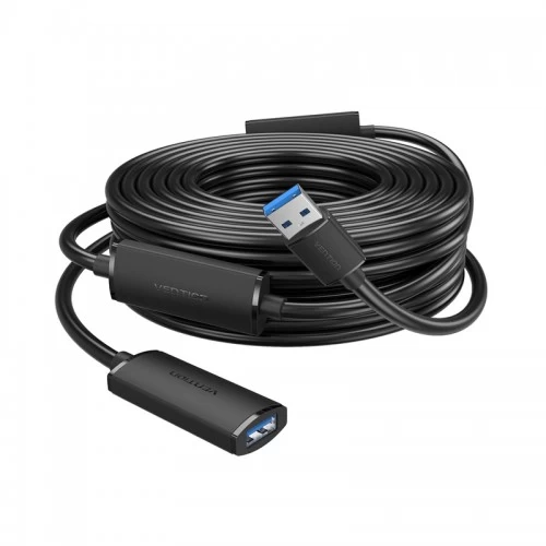Кабель удленитель USB Vention CBHBG <USB 3.0 A Male to A Female Extension Cable 1.5M black PVC Type>