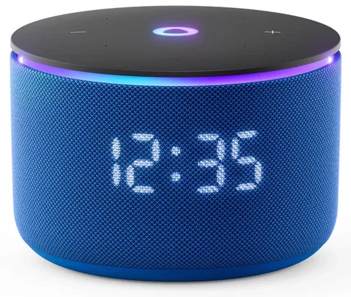 Умная колонка, Яндекс, YNDX-00059BLU, Яндекс Станция Мини 3 Про, 18Вт, 3 микрофона, 90 - 16 000 Гц, Wi-Fi (2,4–5 ГГц), Синий
